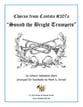 Sound the Bright Trumpets Handbell sheet music cover